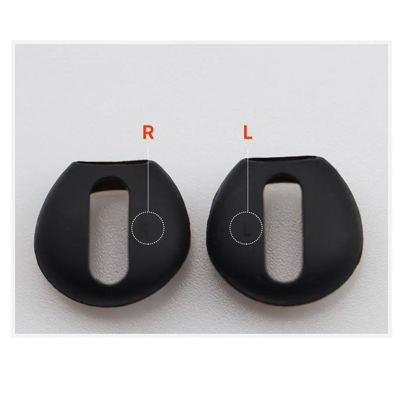 Ear pads for Airpods 1/2 Wireless Bluetooth Iphone Earphones Silicone Covers Caps Earphone Case Earpads Eartips 2pcs/Pair