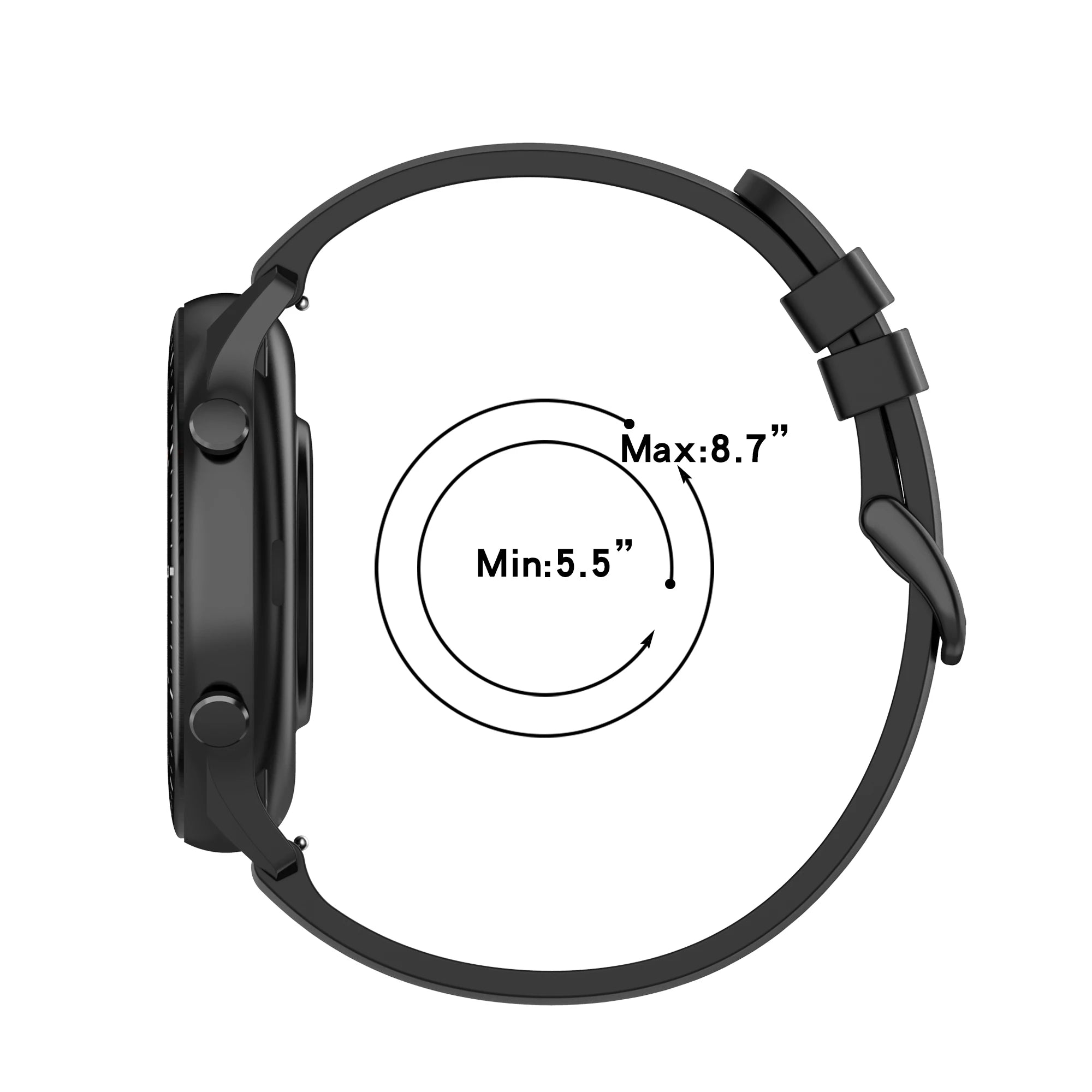 Correa de reloj para Xiaomi Huami Amazfit Bip U/Amazfit Bip S/pop pro, pulsera GTR, pulseras deportivas inteligentes de silicona