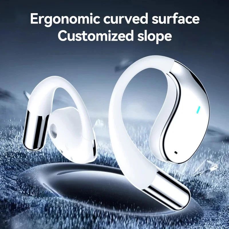 EARDECO Business Auriculares Bluetooth Auriculares inalámbricos Auriculares estéreo de graves Auriculares deportivos con micrófono Audifonos