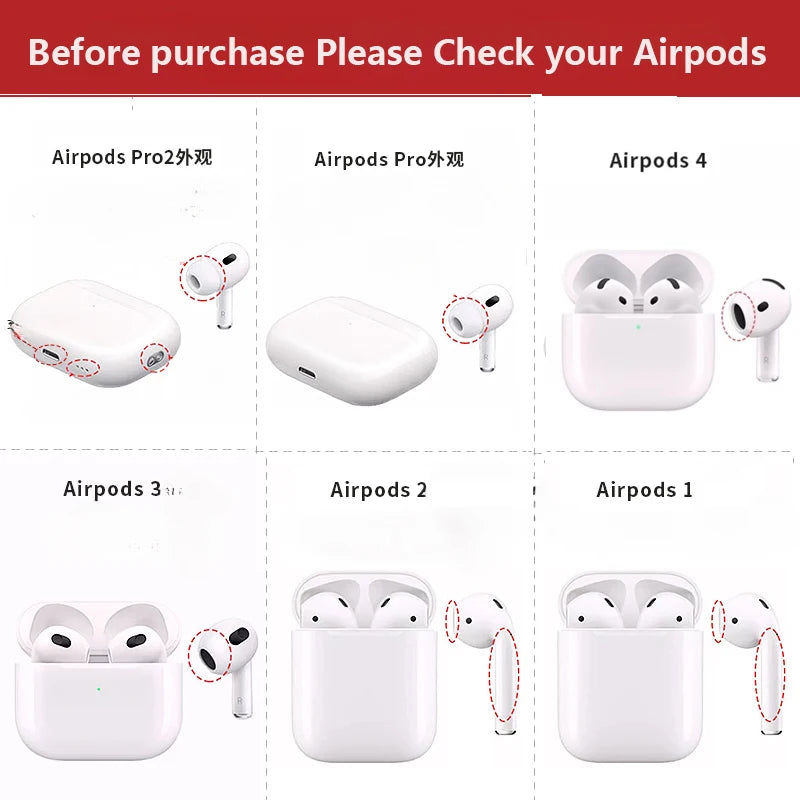 Bonita funda para auriculares con diseño de Panda tumbado para AirPods 4 (2024) Airpod Pro 1 2 3 auriculares Bluetooth caja de carga funda protectora para auriculares