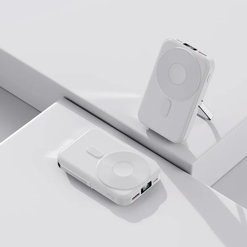 Banco de energía portátil de 20000mAh, estación de carga inalámbrica de carga rápida de 22,5 W para iPhone, iWatch y Galaxy Watch para teléfonos Airpods