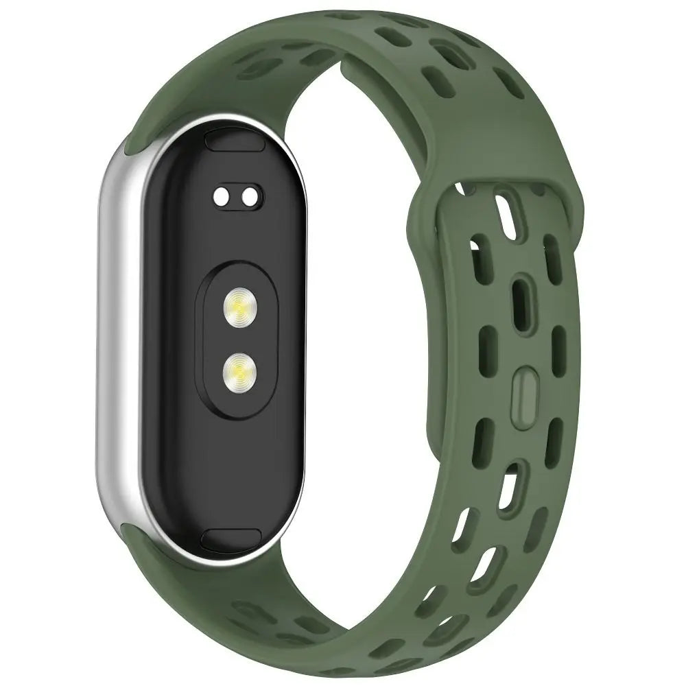 Nueva correa de TPU suave, repuesto transpirable, accesorios de correa de reloj inteligente, pulsera deportiva, cinturón para Mi Band 10 9 8