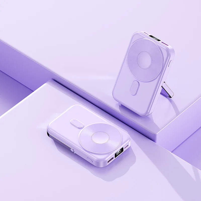 Banco de energía portátil de 20000mAh, estación de carga inalámbrica de carga rápida de 22,5 W para iPhone, iWatch y Galaxy Watch para teléfonos Airpods