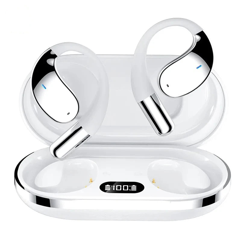 EARDECO Business Auriculares Bluetooth Auriculares inalámbricos Auriculares estéreo de graves Auriculares deportivos con micrófono Audifonos