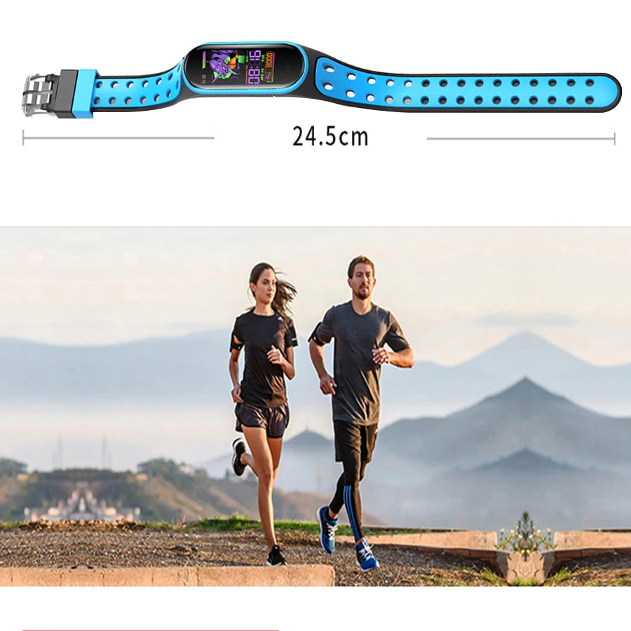 Correa deportiva para Mi Band 7 6 5, pulsera de silicona, repuesto de pulsera de reloj inteligente para Xiaomi Mi Band 3 4 5 6