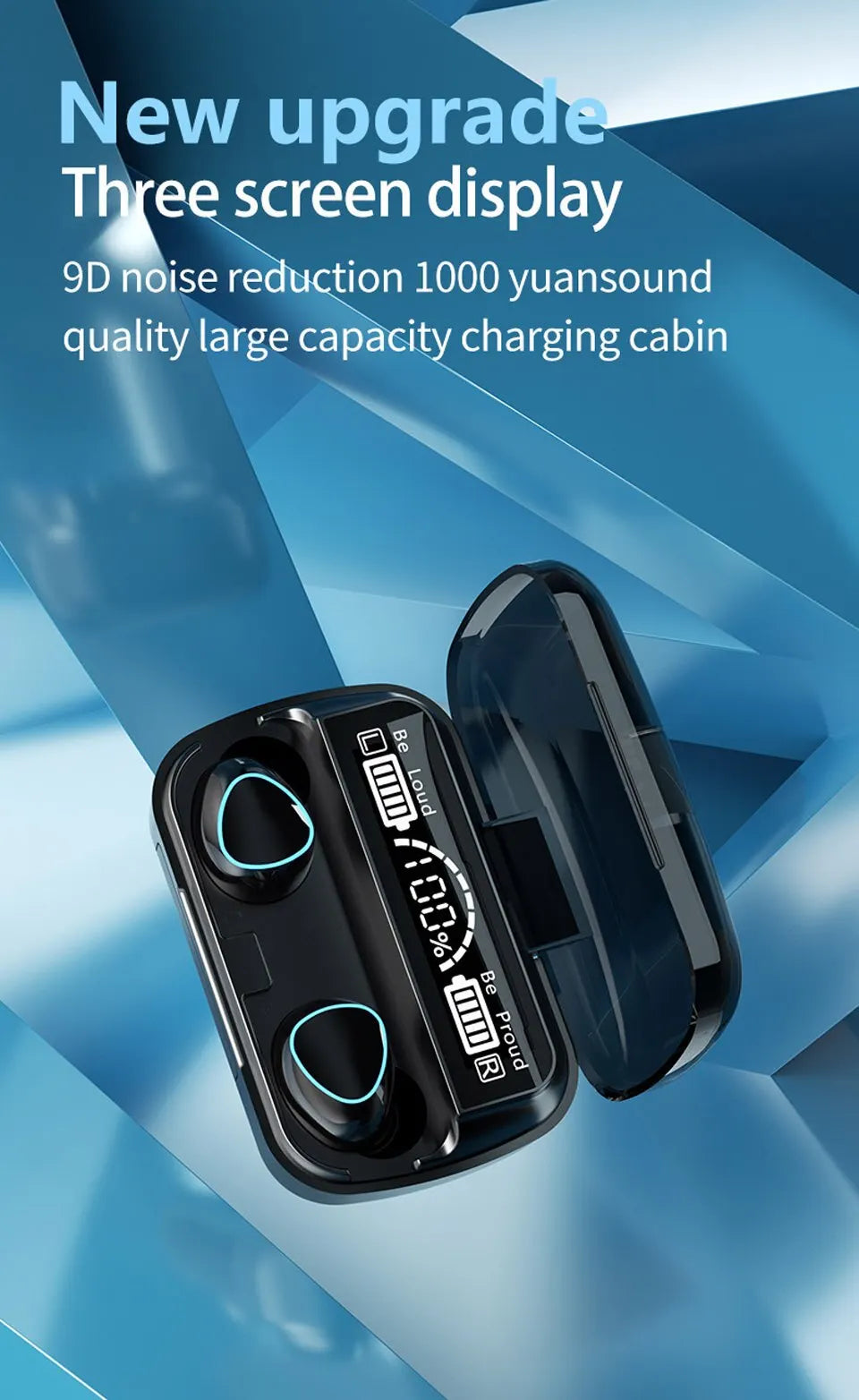 Auriculares TWS Auriculares inalámbricos Bluetooth deportivos con micrófono Fone De Ouvido Auriculares intrauditivos Gamer Auriculares Power Bank