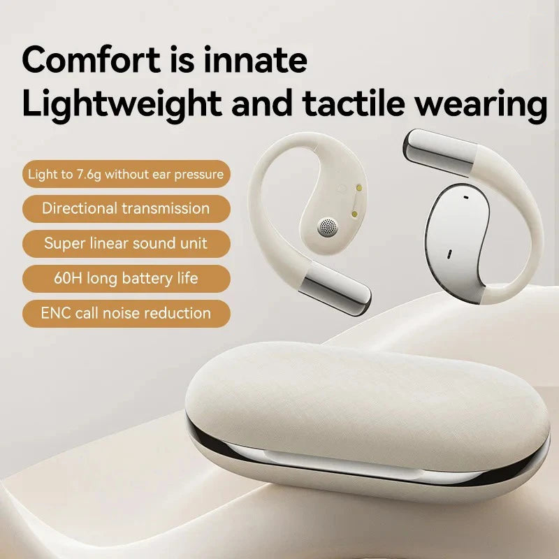 EARDECO Business Auriculares Bluetooth Auriculares inalámbricos Auriculares estéreo de graves Auriculares deportivos con micrófono Audifonos