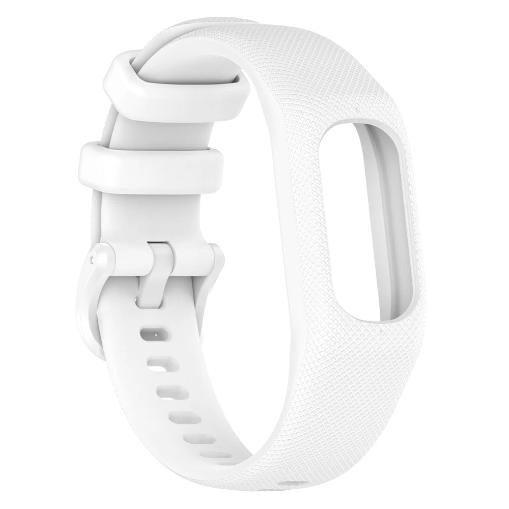 Correa de reloj para Garmin Vivosmart 5, Correa deportiva con funda, marco de bisel de muñeca de silicona suave para Smart5