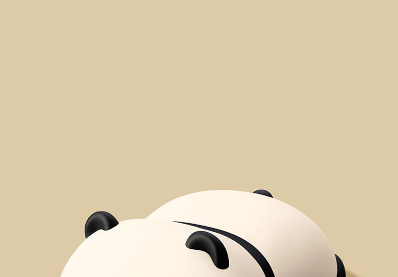 Bonita funda para auriculares con diseño de Panda tumbado para AirPods 4 (2024) Airpod Pro 1 2 3 auriculares Bluetooth caja de carga funda protectora para auriculares