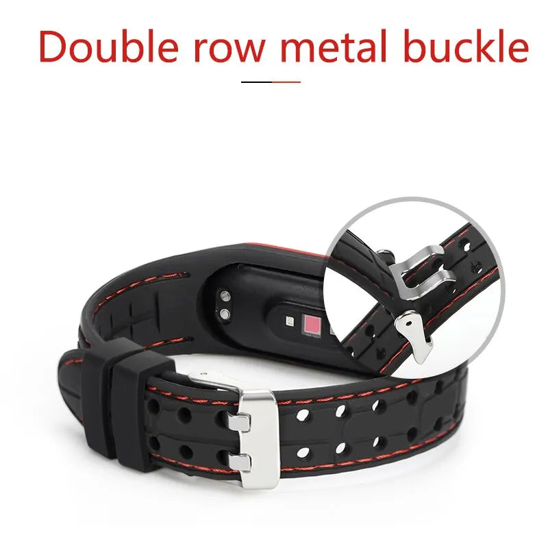 Correa para Mi Band 7 6 5 4 3 correa de reloj deportiva pulsera de silicona para reloj inteligente Xiaomi Mi Band 6 4 7 5 accesorios de correa pulsera