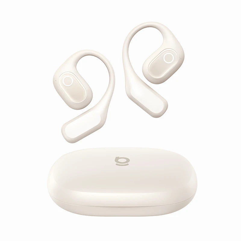 Baseus Eli 2i Fit auriculares abiertos inalámbricos verdaderos Bluetooth 6,0 ganchos para la oreja auriculares IPX5 auriculares deportivos impermeables Bass Boost