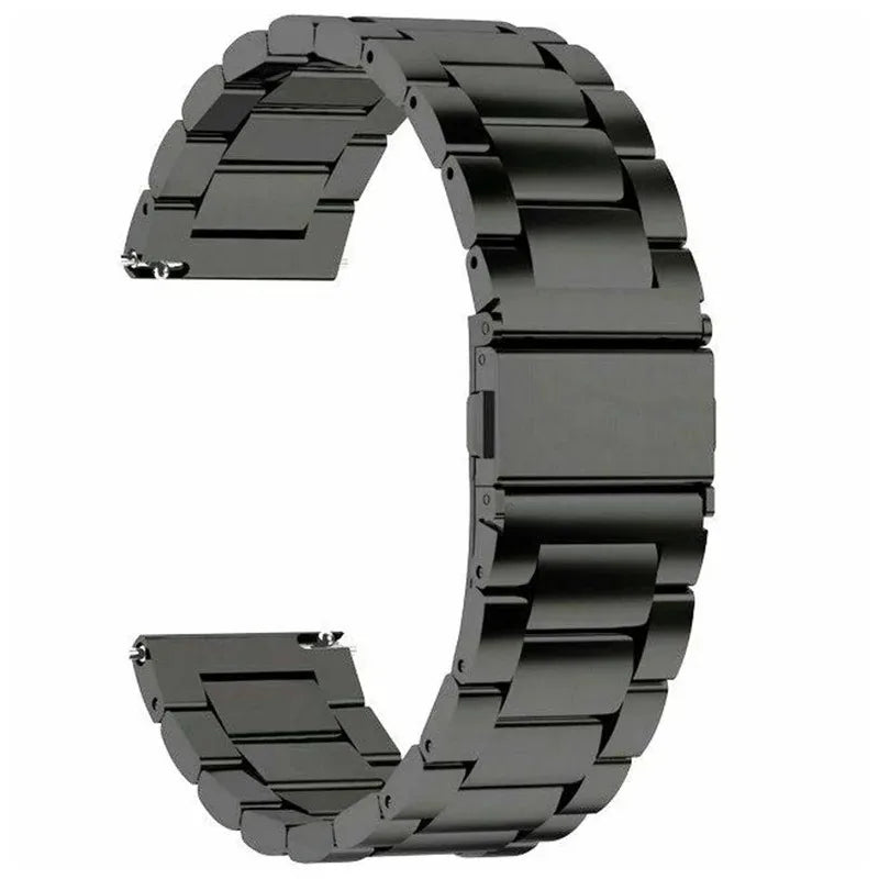 Correa de reloj de acero inoxidable de 18mm, 20mm y 22mm, liberación rápida, repuesto Compatible con Smartwatch, reloj tradicional