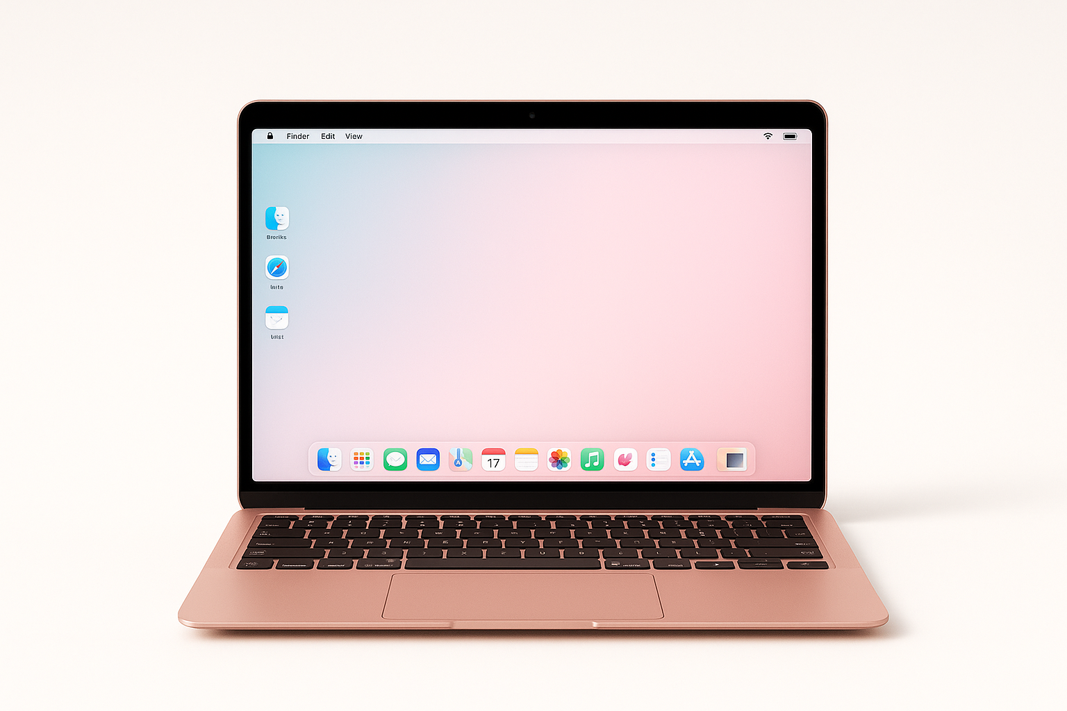 Ultrabook rose gold