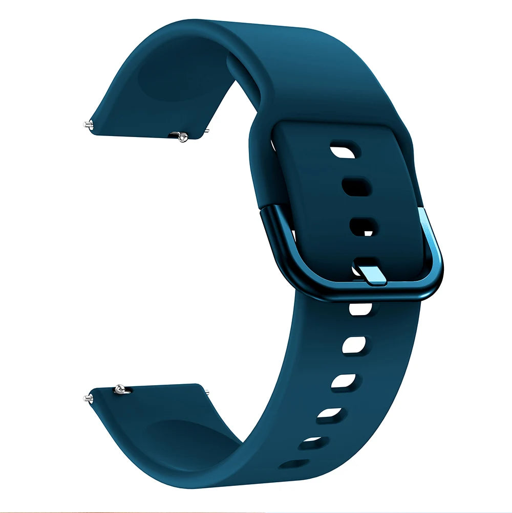 Correa de reloj para Xiaomi Huami Amazfit Bip U/Amazfit Bip S/pop pro, pulsera GTR, pulseras deportivas inteligentes de silicona