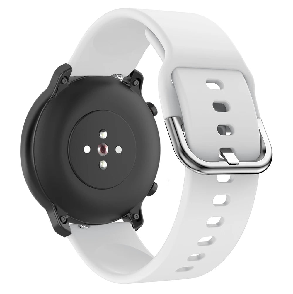 Correa de reloj para Xiaomi Huami Amazfit Bip U/Amazfit Bip S/pop pro, pulsera GTR, pulseras deportivas inteligentes de silicona