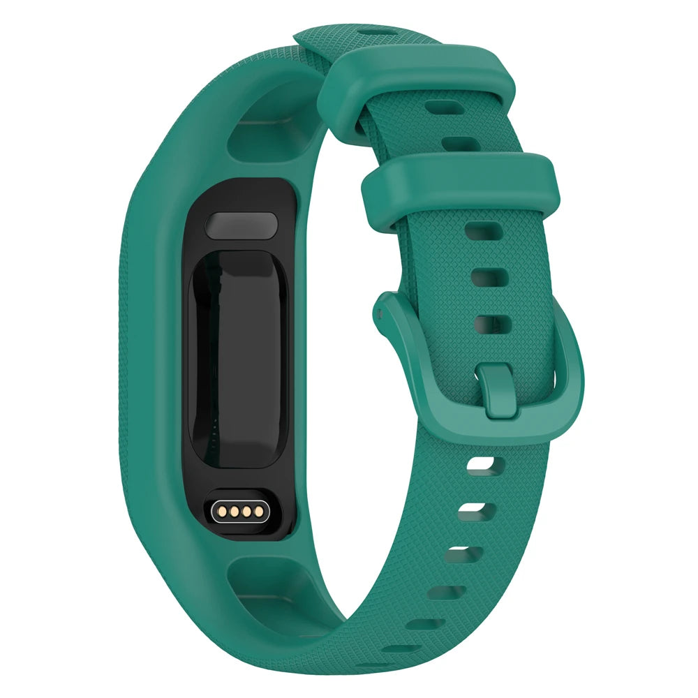 Correa de reloj para Garmin Vivosmart 5, correa con funda, correa de reloj deportivo, marco de bisel de muñeca de silicona suave para Smart5