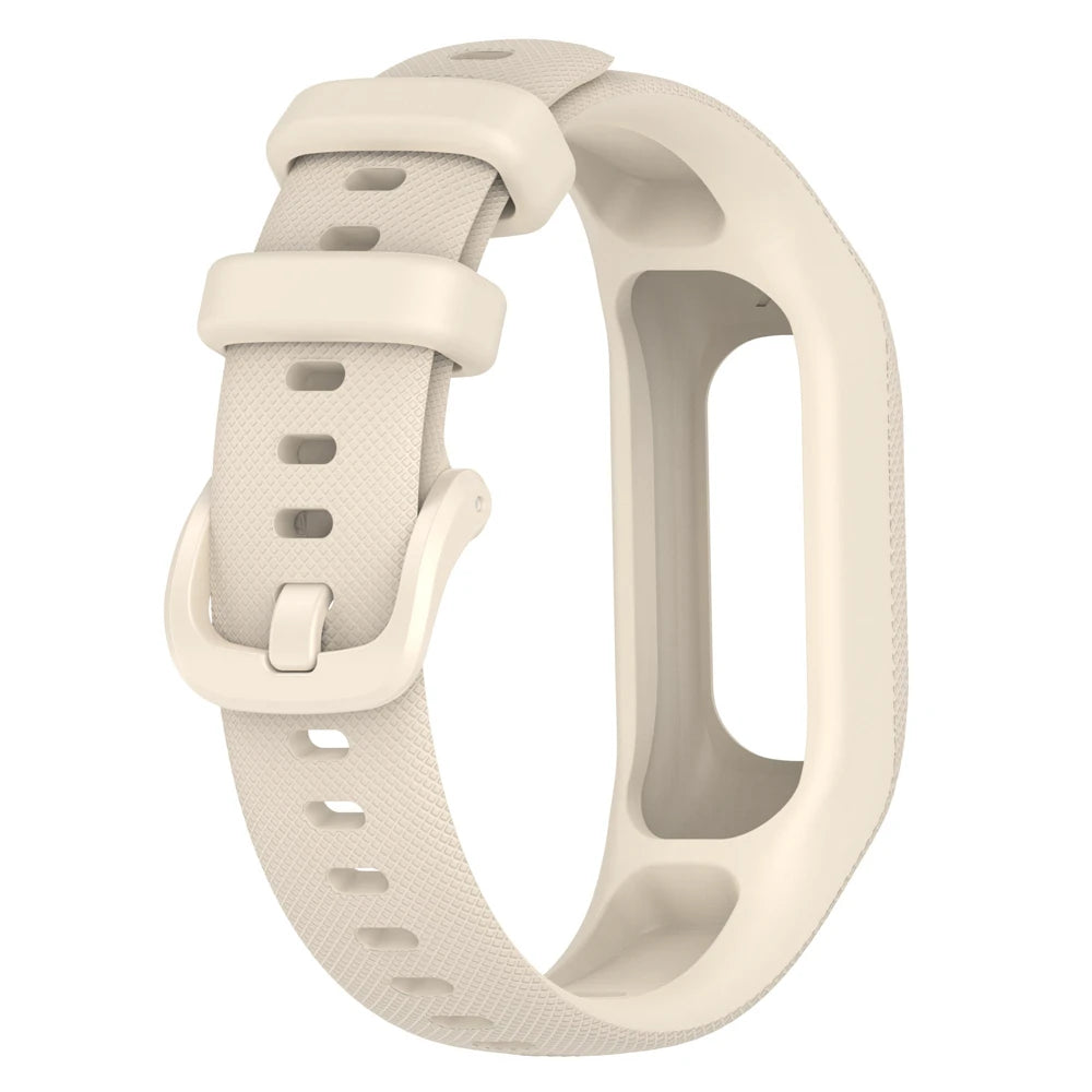 Correa de reloj para Garmin Vivosmart 5, correa con funda, correa de reloj deportivo, marco de bisel de muñeca de silicona suave para Smart5