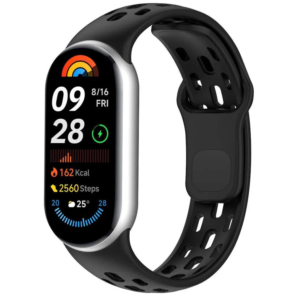 Nueva correa de TPU suave, repuesto transpirable, accesorios de correa de reloj inteligente, pulsera deportiva, cinturón para Mi Band 10 9 8