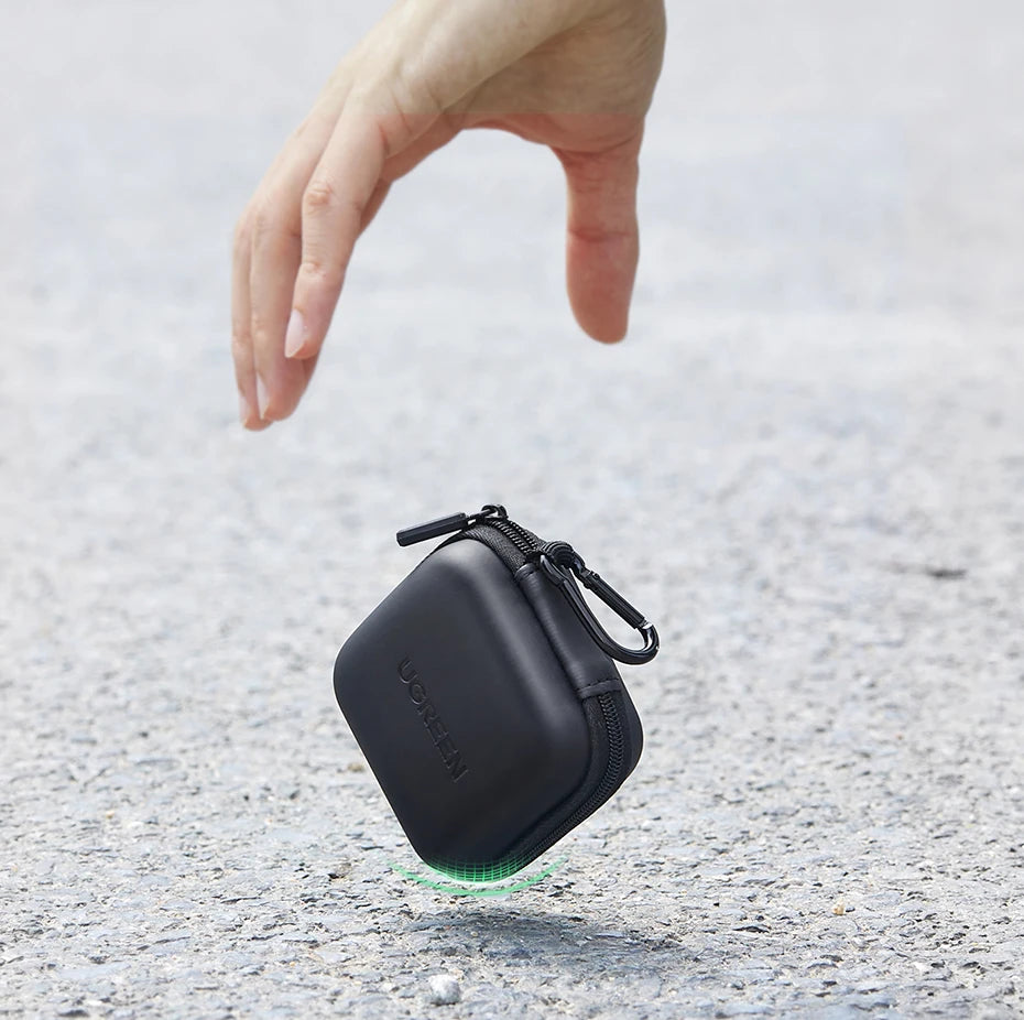 UGREEN-funda dura para auriculares, bolsa para Airpods, almohadillas para los oídos Sennheiser, accesorios para auriculares inalámbricos con Bluetooth
