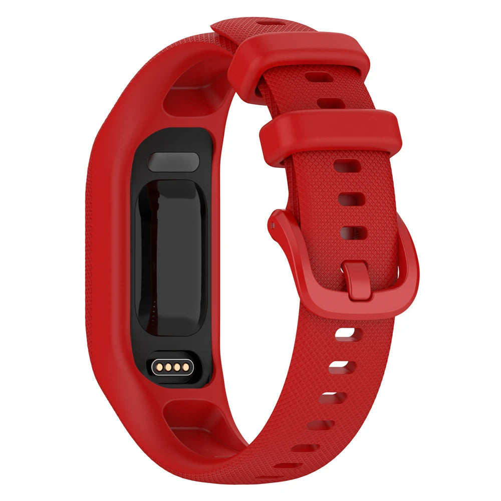Correa de reloj para Garmin Vivosmart 5, correa con funda, correa de reloj deportivo, marco de bisel de muñeca de silicona suave para Smart5