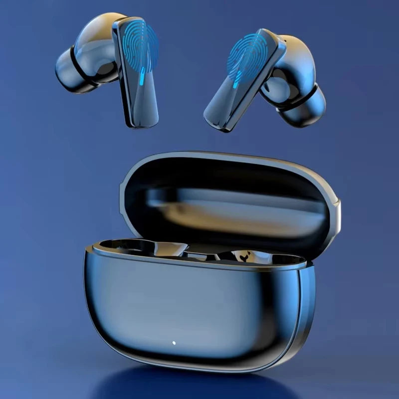Auriculares inalámbricos verdaderos con cancelación de ruido, auriculares Bluetooth 5,3, auriculares de música HD, intrauditivos manos libres con micrófono