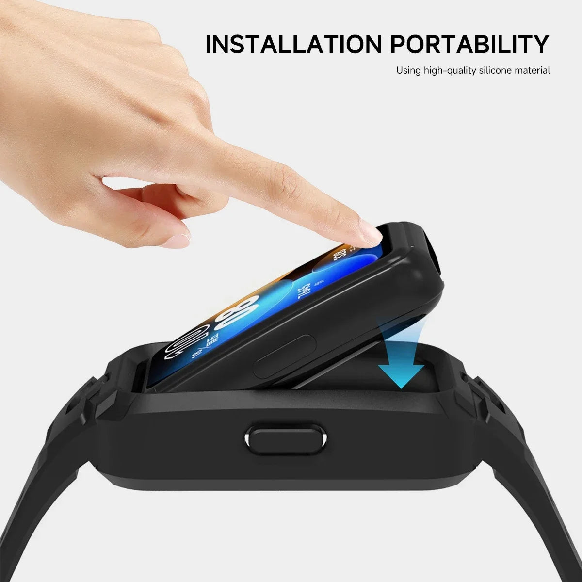 Correa de silicona para Huawei Band 9 8 7 6, pulsera de repuesto para reloj inteligente, Correa deportiva transpirable para Huawei Band 9/8/7/6, accesorio
