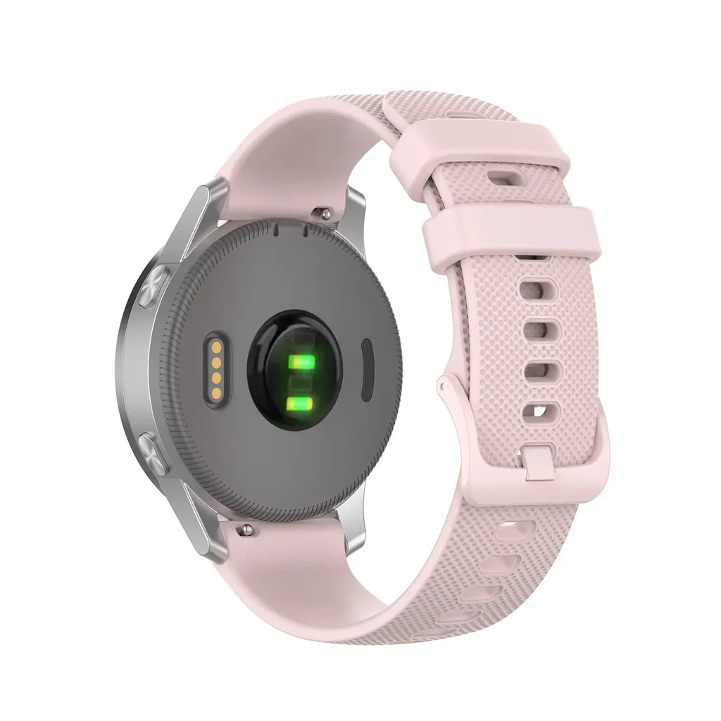Correa de reloj inteligente de 18, 20 y 22mm para Garmin Venu 2S 2 Plus 2Plus/Vivoactive 3S 4S 3 4, pulsera de silicona