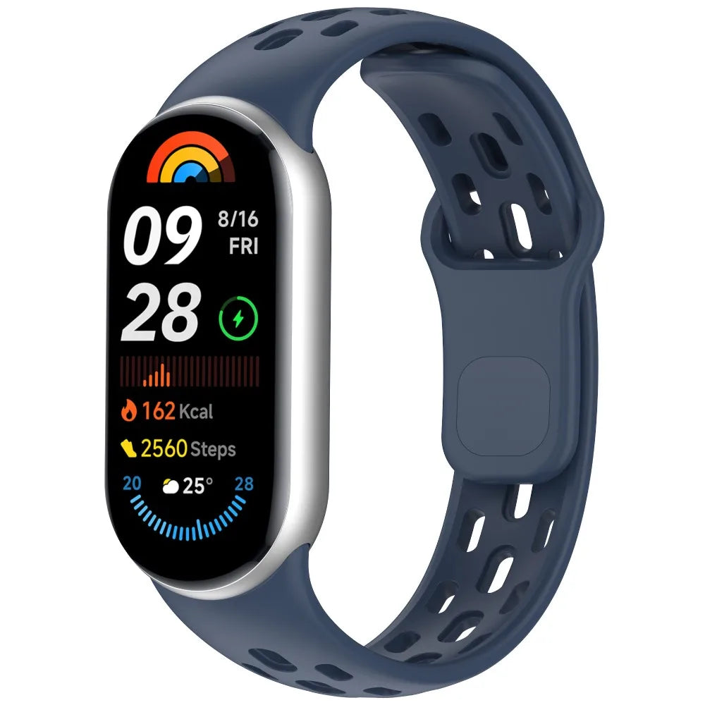 Nueva correa de TPU suave, repuesto transpirable, accesorios de correa de reloj inteligente, pulsera deportiva, cinturón para Mi Band 10 9 8