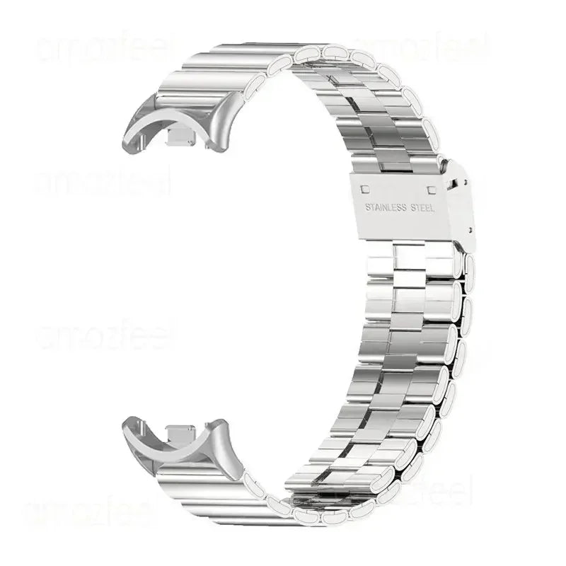 Pulsera para Xiaomi Smart Band 9 correa de reloj de Metal para Xiaomi Mi Band 9 Correa de reloj para xiaomi mi band 8 pulsera