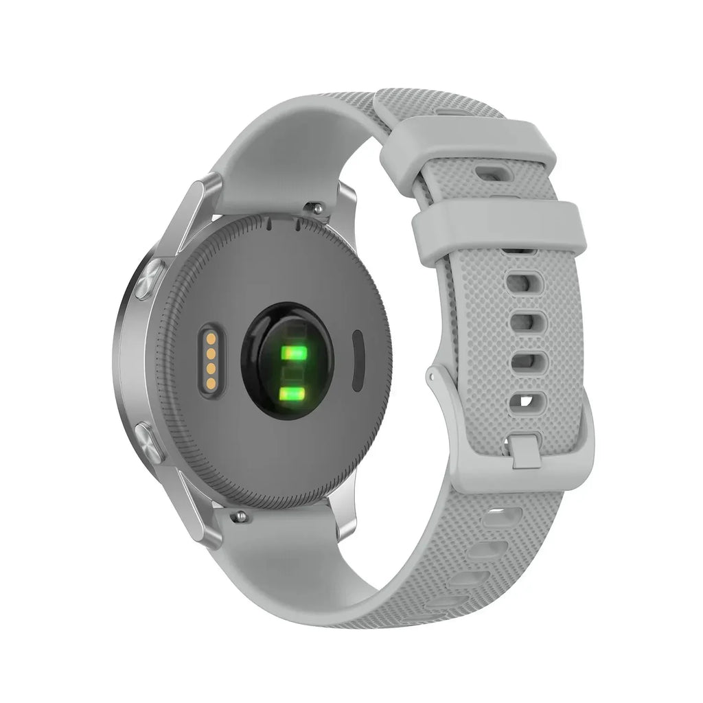 Correa de reloj inteligente de 18, 20 y 22mm para Garmin Venu 2S 2 Plus 2Plus/Vivoactive 3S 4S 3 4, pulsera de silicona