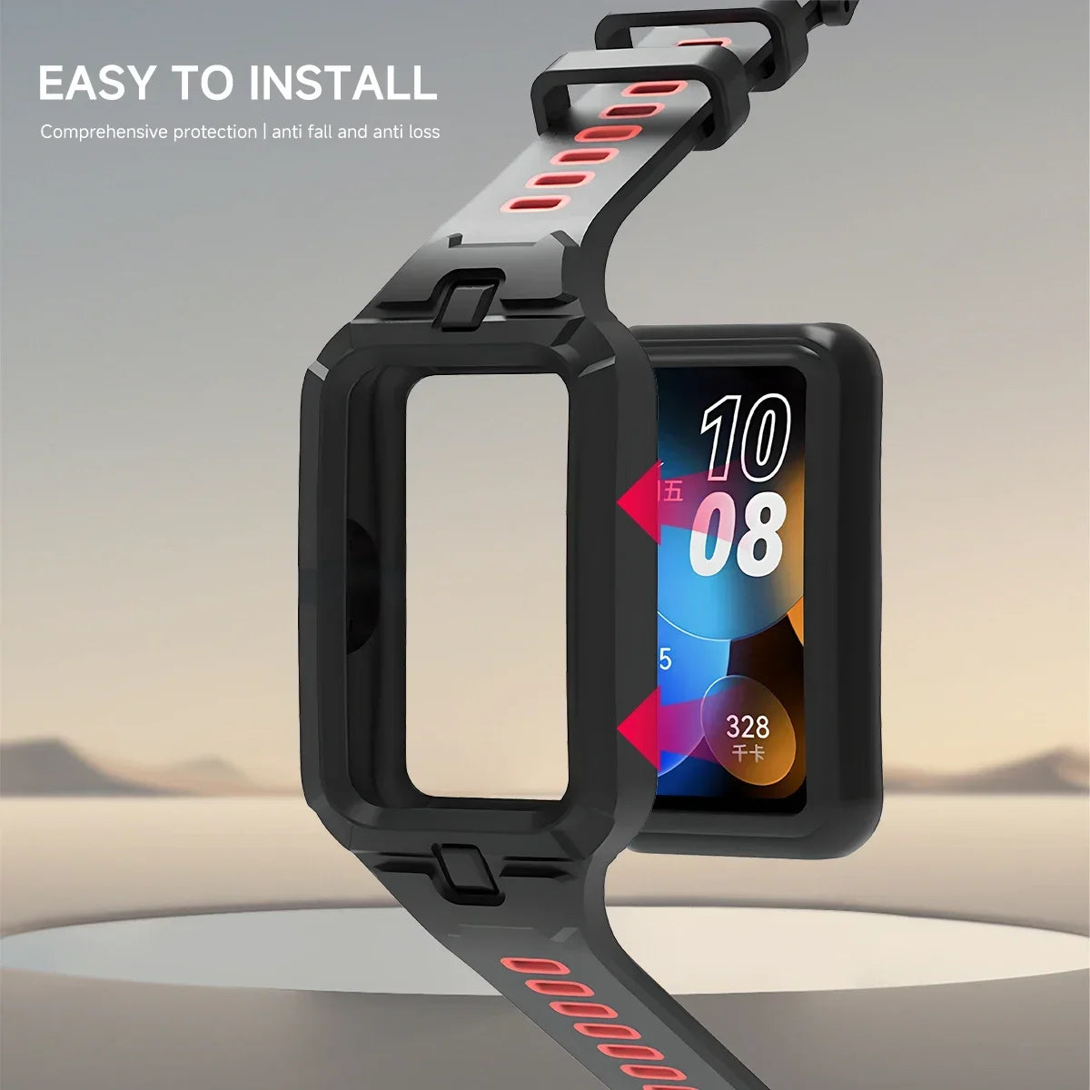 Correa de silicona para Huawei Band 9 8 7 6, pulsera de repuesto para reloj inteligente, Correa deportiva transpirable para Huawei Band 9/8/7/6, accesorio