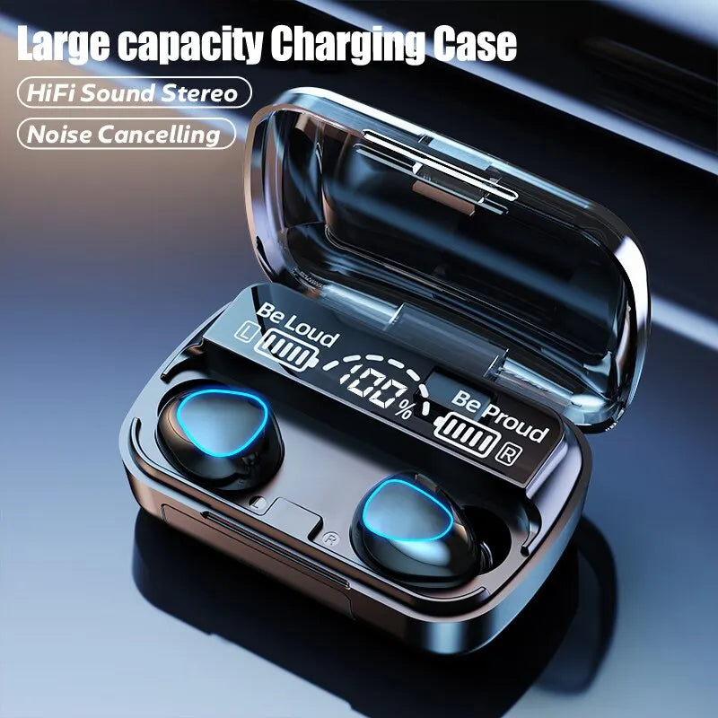 Auriculares TWS Auriculares inalámbricos Bluetooth deportivos con micrófono Fone De Ouvido Auriculares intrauditivos Gamer Auriculares Power Bank