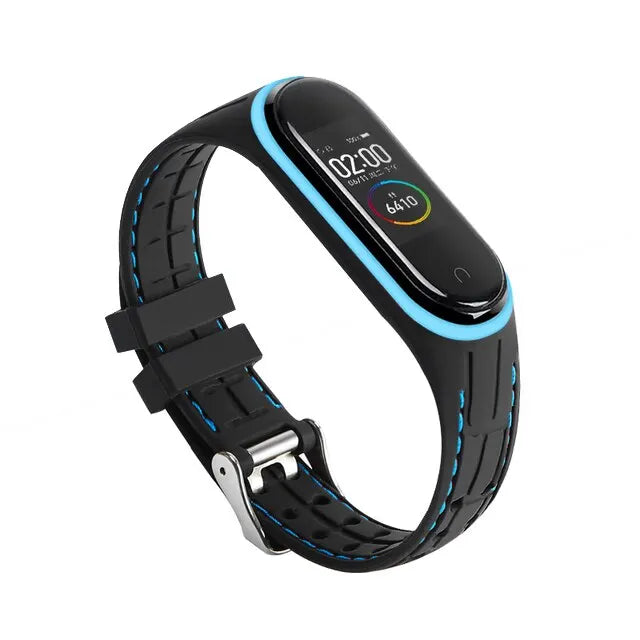 Correa para Mi Band 7 6 5 4 3 correa de reloj deportiva pulsera de silicona para reloj inteligente Xiaomi Mi Band 6 4 7 5 accesorios de correa pulsera