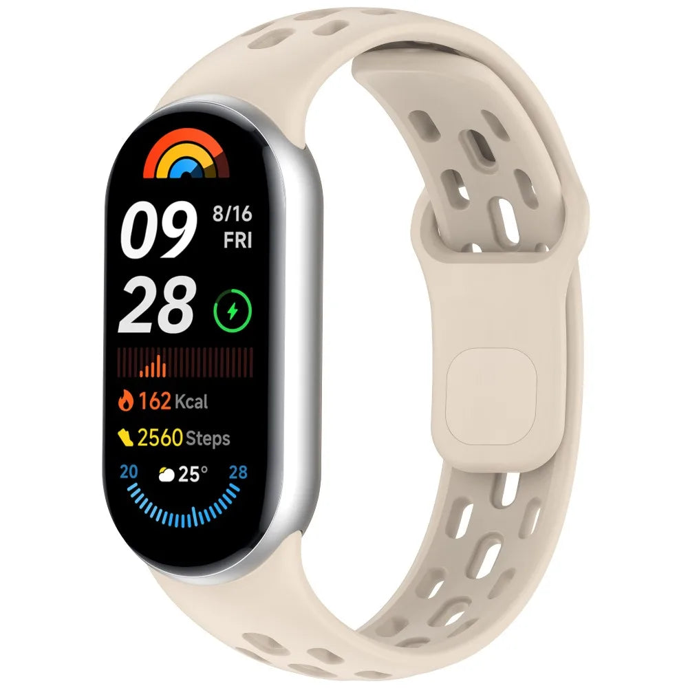 Nueva correa de TPU suave, repuesto transpirable, accesorios de correa de reloj inteligente, pulsera deportiva, cinturón para Mi Band 10 9 8