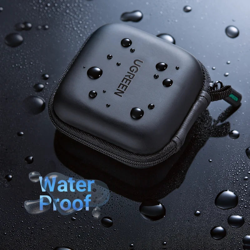 UGREEN-funda dura para auriculares, bolsa para Airpods, almohadillas para los oídos Sennheiser, accesorios para auriculares inalámbricos con Bluetooth
