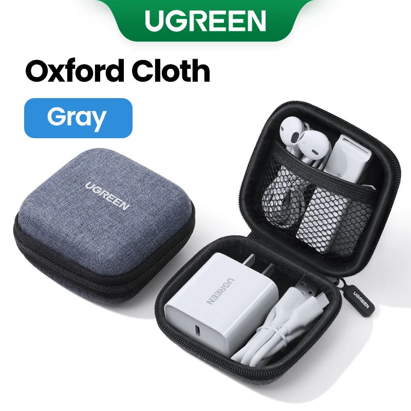UGREEN-funda dura para auriculares, bolsa para Airpods, almohadillas para los oídos Sennheiser, accesorios para auriculares inalámbricos con Bluetooth