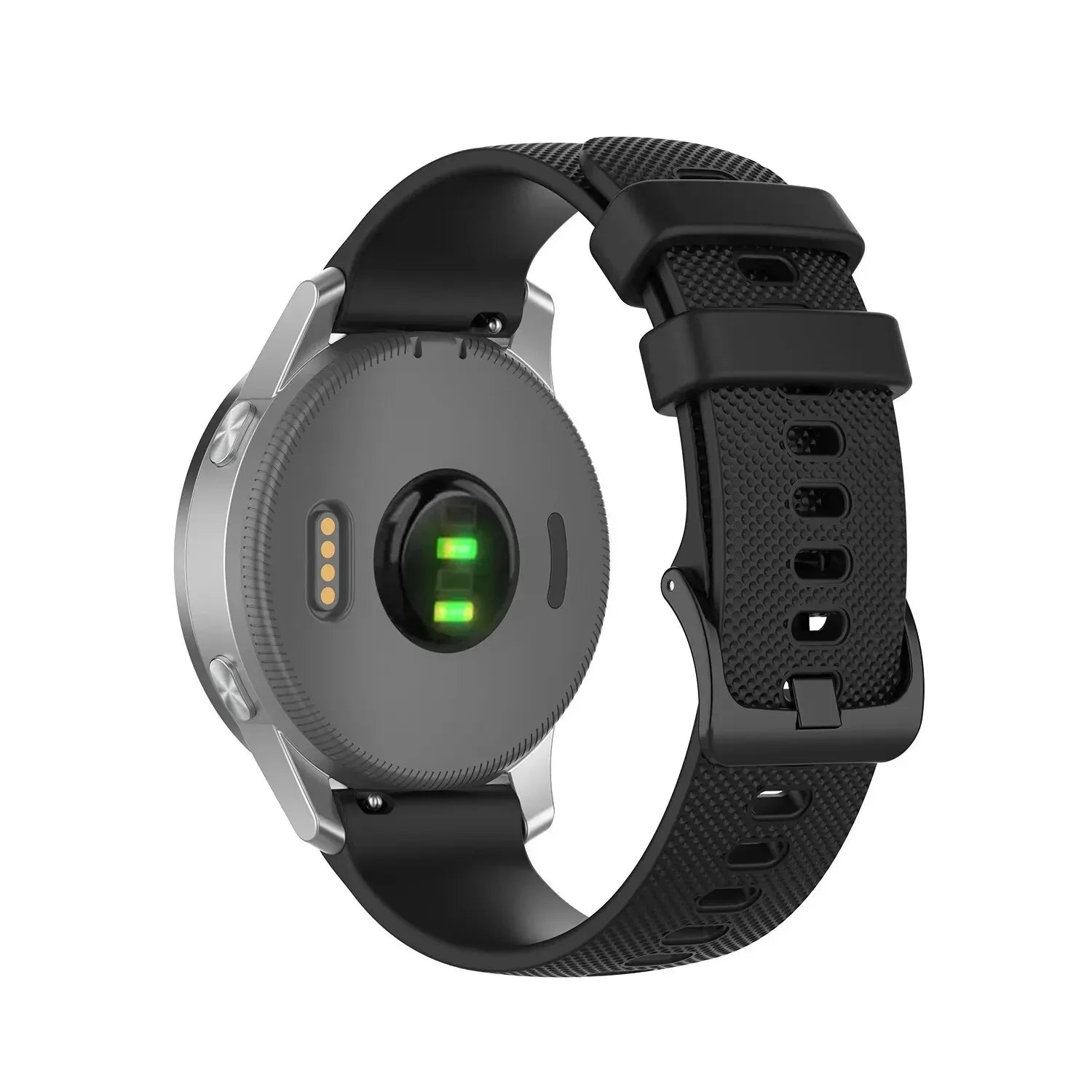 Correa de reloj inteligente de 18, 20 y 22mm para Garmin Venu 2S 2 Plus 2Plus/Vivoactive 3S 4S 3 4, pulsera de silicona