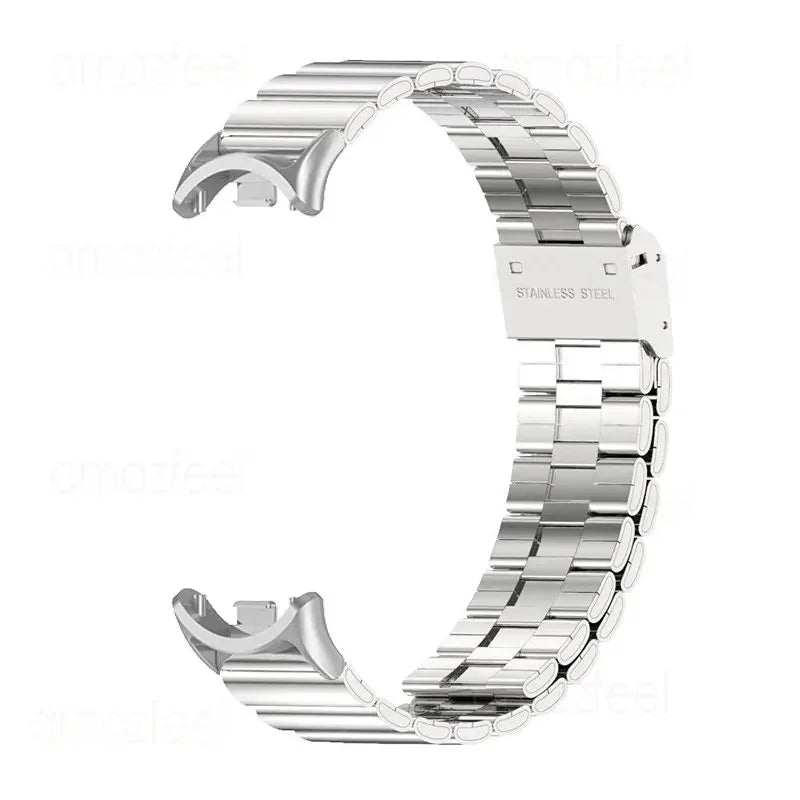 Pulsera para Xiaomi Smart Band 9 correa de reloj de Metal para Xiaomi Mi Band 9 Correa de reloj para xiaomi mi band 8 pulsera