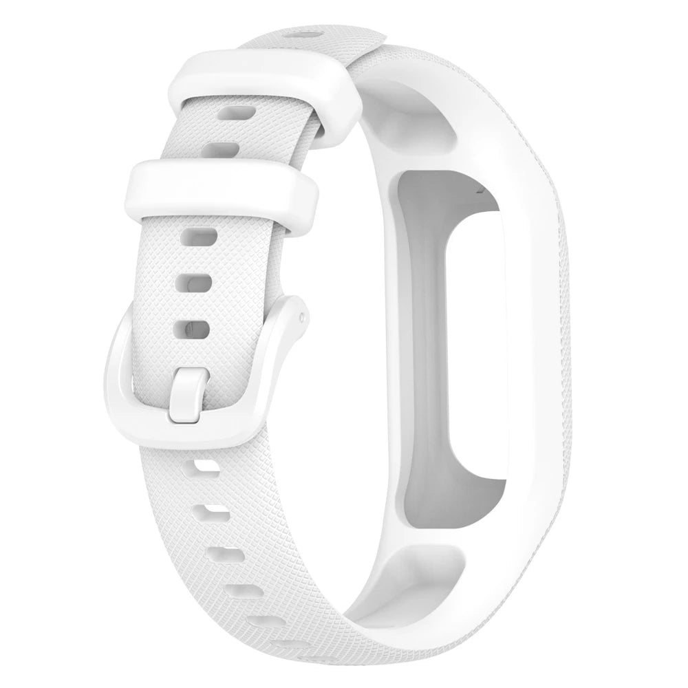 Correa de reloj para Garmin Vivosmart 5, correa con funda, correa de reloj deportivo, marco de bisel de muñeca de silicona suave para Smart5