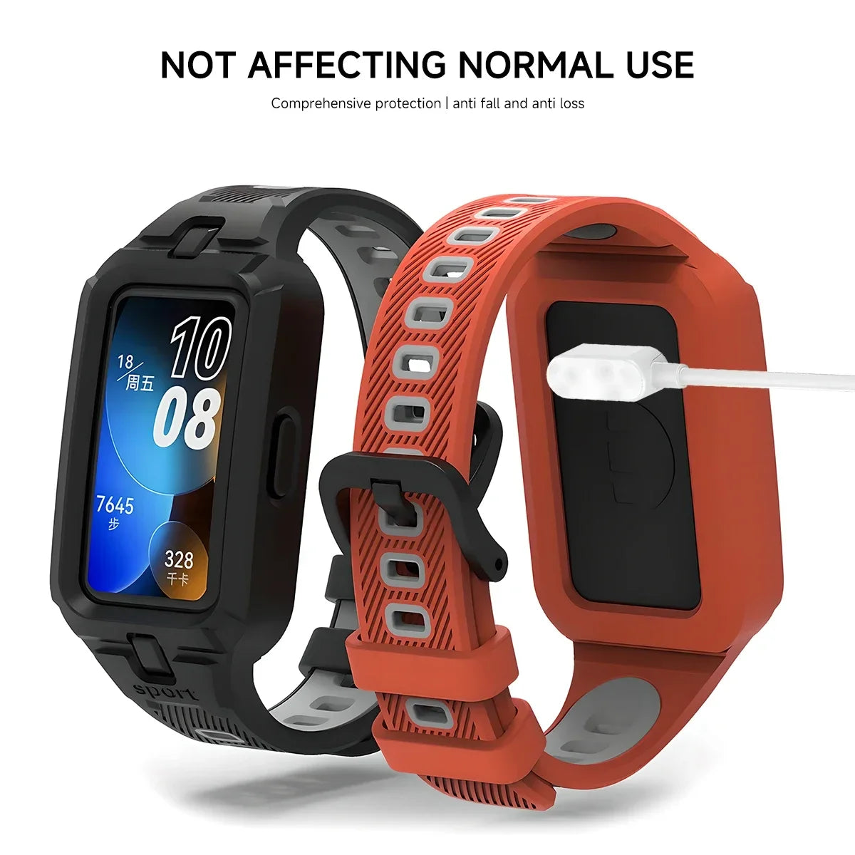 Correa de silicona para Huawei Band 9 8 7 6, pulsera de repuesto para reloj inteligente, Correa deportiva transpirable para Huawei Band 9/8/7/6, accesorio