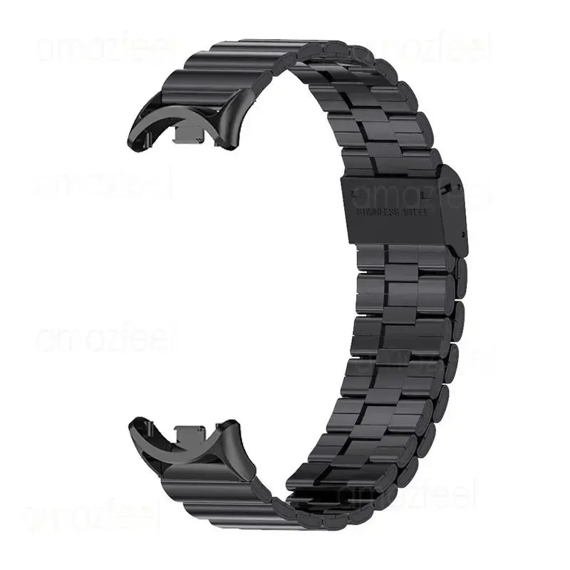 Pulsera para Xiaomi Smart Band 9 correa de reloj de Metal para Xiaomi Mi Band 9 Correa de reloj para xiaomi mi band 8 pulsera