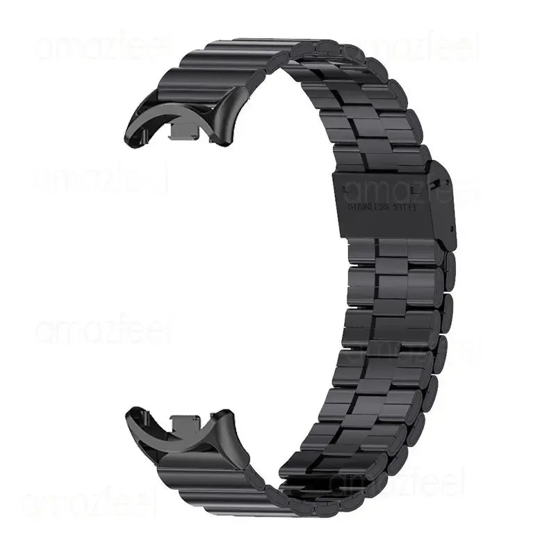 Pulsera para Xiaomi Smart Band 9 correa de reloj de Metal para Xiaomi Mi Band 9 Correa de reloj para xiaomi mi band 8 pulsera