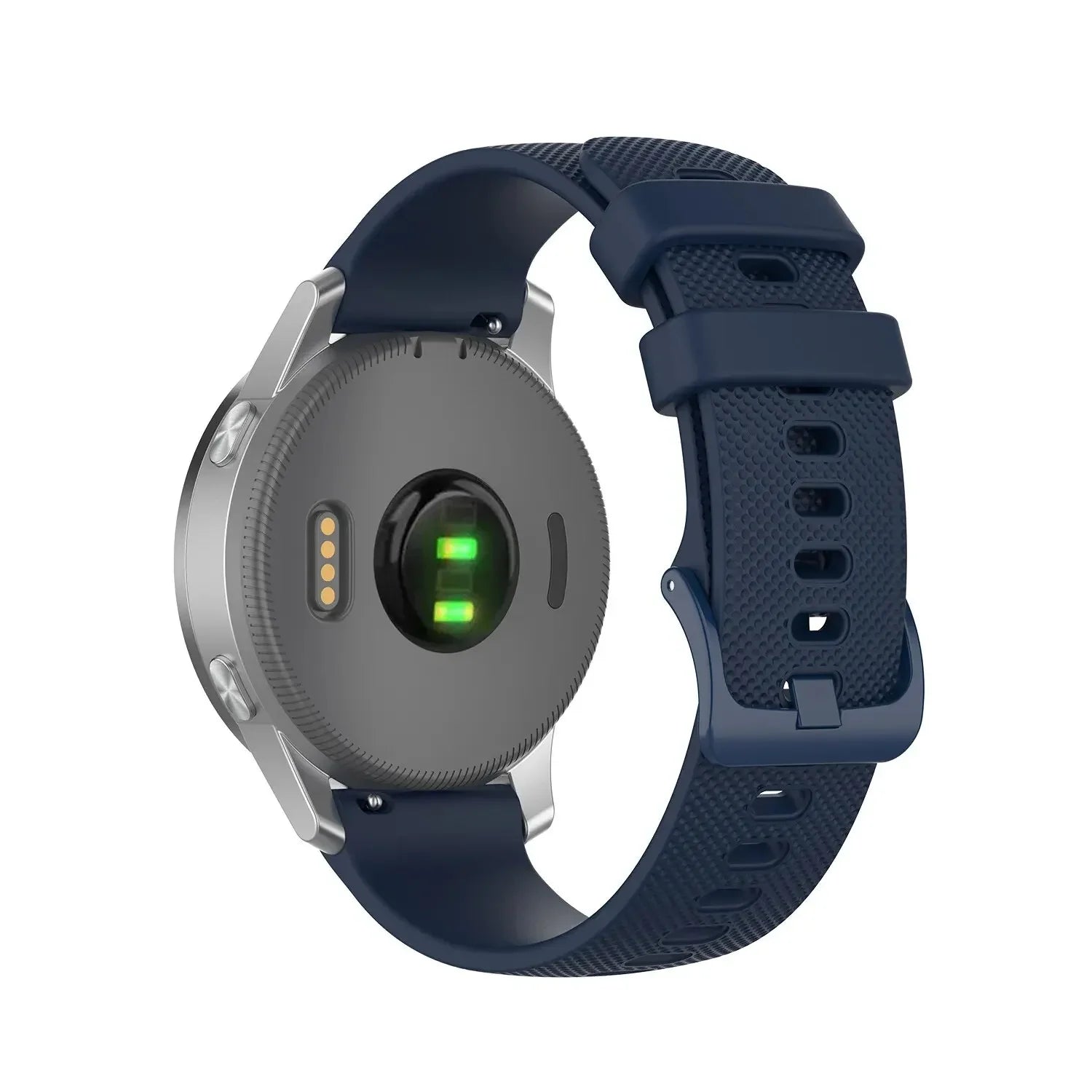 Correa de reloj inteligente de 18, 20 y 22mm para Garmin Venu 2S 2 Plus 2Plus/Vivoactive 3S 4S 3 4, pulsera de silicona