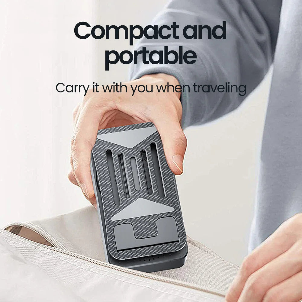 Soporte para teléfono móvil 3 en 1, Altavoz Bluetooth, Banco de energía, soporte para teléfono, soporte Universal plegable para teléfono móvil de escritorio para teléfono inteligente
