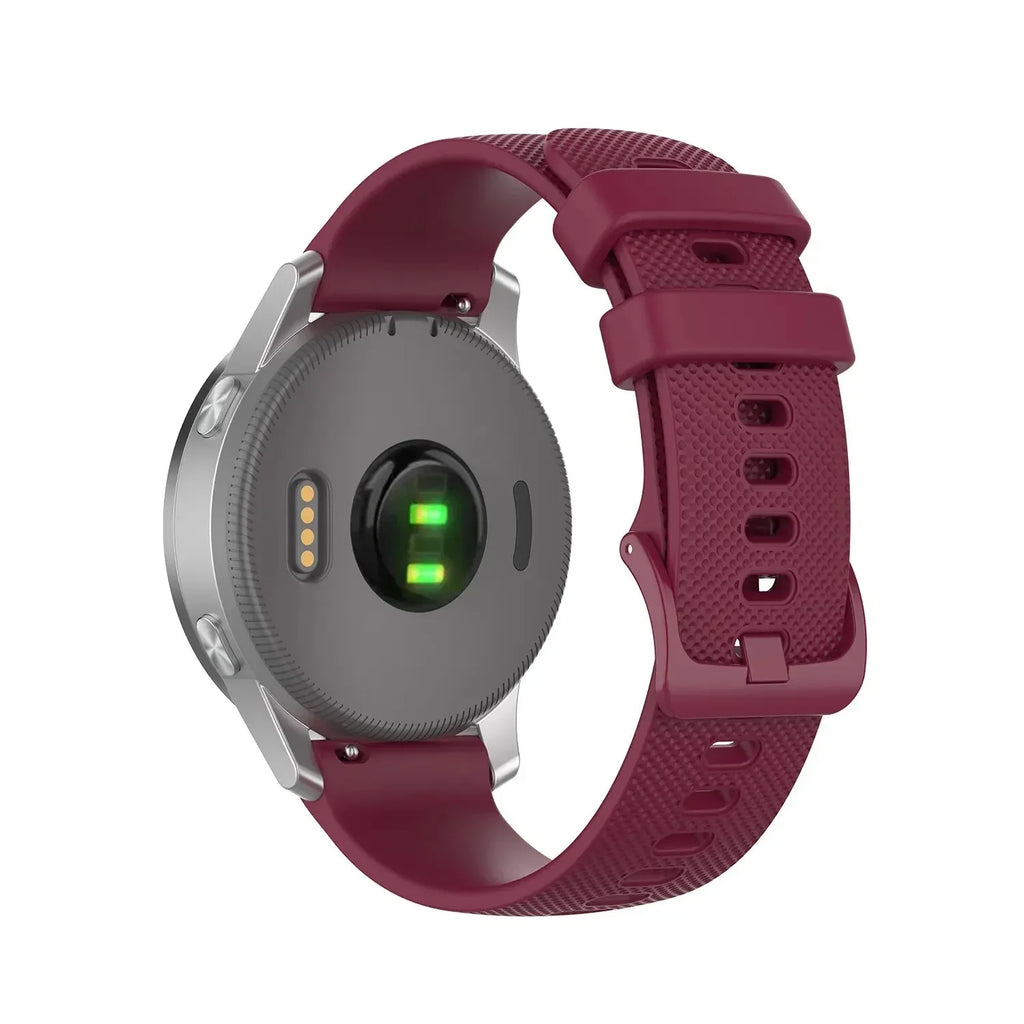 Correa de reloj inteligente de 18, 20 y 22mm para Garmin Venu 2S 2 Plus 2Plus/Vivoactive 3S 4S 3 4, pulsera de silicona