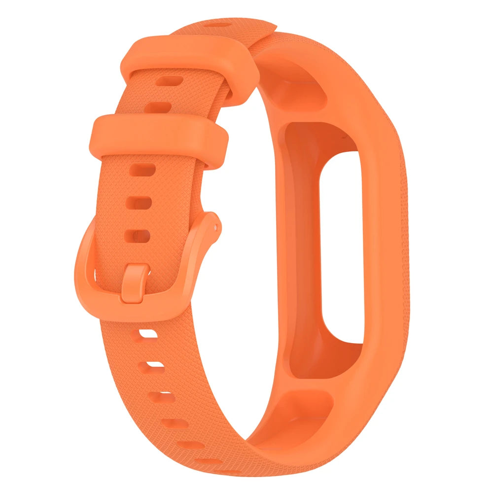 Correa de reloj para Garmin Vivosmart 5, correa con funda, correa de reloj deportivo, marco de bisel de muñeca de silicona suave para Smart5