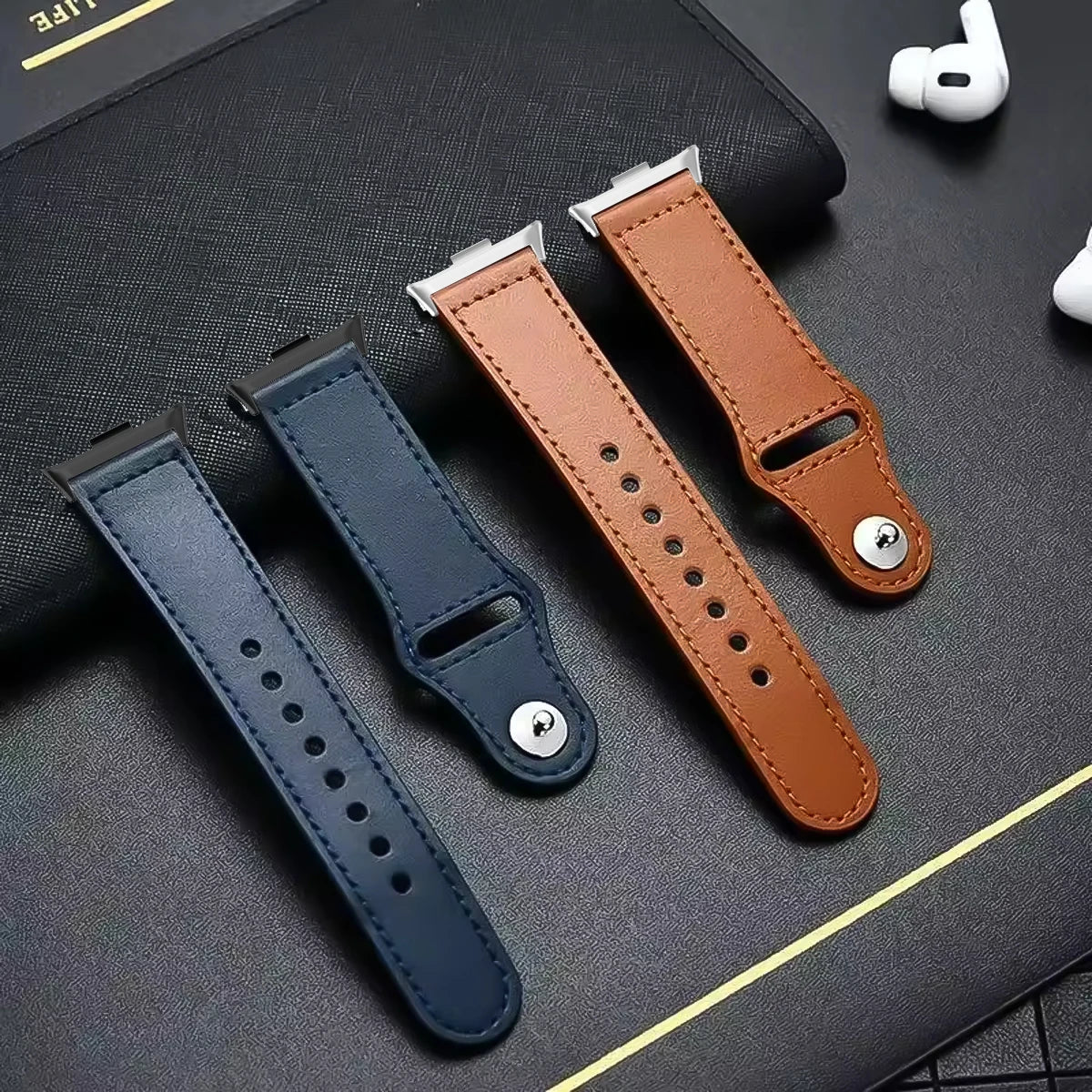 Para Redmi watch 5 correa de cuero para redmi watch 4 correas de reloj inteligente accesorios para Xiaomi Mi band 9pro 8pro