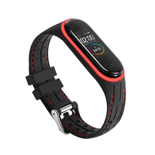 Correa para Mi Band 7 6 5 4 3 correa de reloj deportiva pulsera de silicona para reloj inteligente Xiaomi Mi Band 6 4 7 5 accesorios de correa pulsera